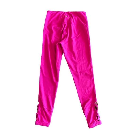 Yogalicous hot pink leggings || size Small - Picture 3 of 4